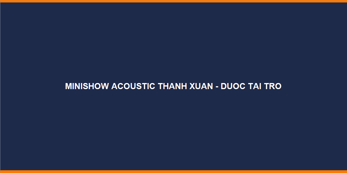 CLB Âm nhạc Acoustic